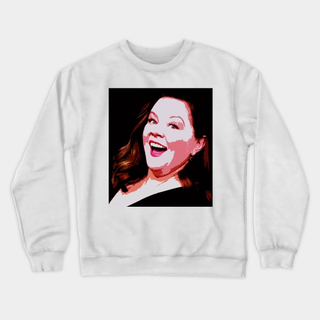 Melissa McCarthy Crewneck Sweatshirt by oryan80